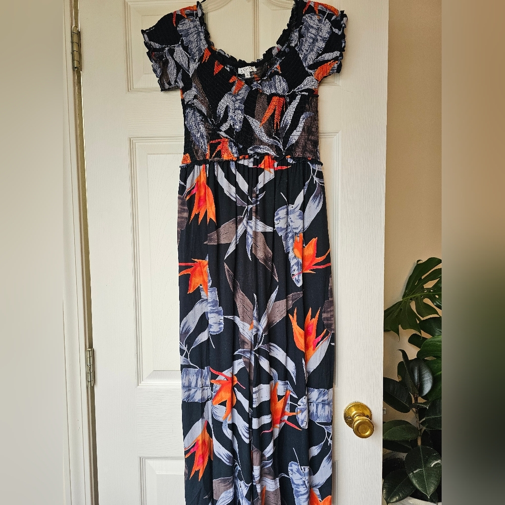 Floral jumpsuit